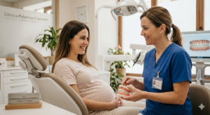 Revisión de salud dental durante el embarazo en Clínica Palacios Cipoletti Calamocha